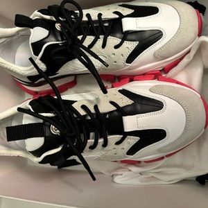 MONCLER LEAVE NO TRACE SNEAKER PINK, WHITE, BLACK